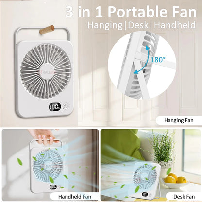 AureonAir MiniFold | Portable USB Desk Fan