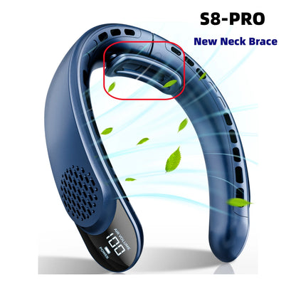 AureonAir S8-PRO | Portable 4-Turbo Bladeless Neck Fan